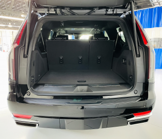 Cadillac luxury suv rental trunk