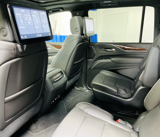 Cadillac luxury suv rental back seat