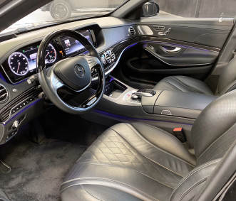 mercedes rental s550 maybach front row