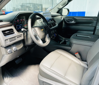 Chevrolet luxury suv rental interior front row