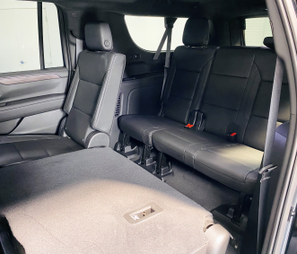 Chevrolet luxury suv rental interior second and third row