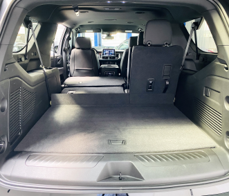 Chevrolet luxury suv rental trunk