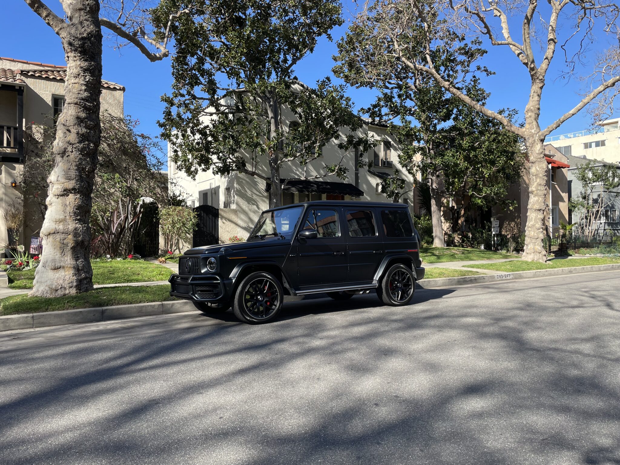 Luxury SUV Car Rental in Los Angeles B&W Exotic SUV Rental