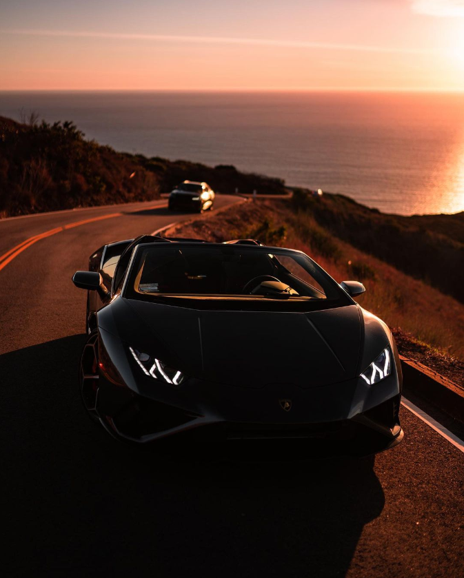Lamborghini huracan evo luxury car rental in los angeles & san francisco