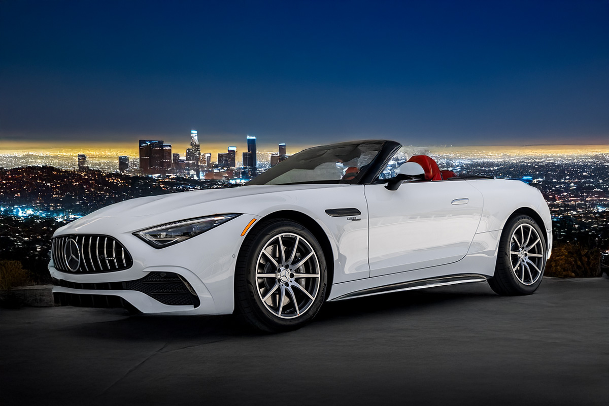 Mercedes SL43 Luxury Car Rental