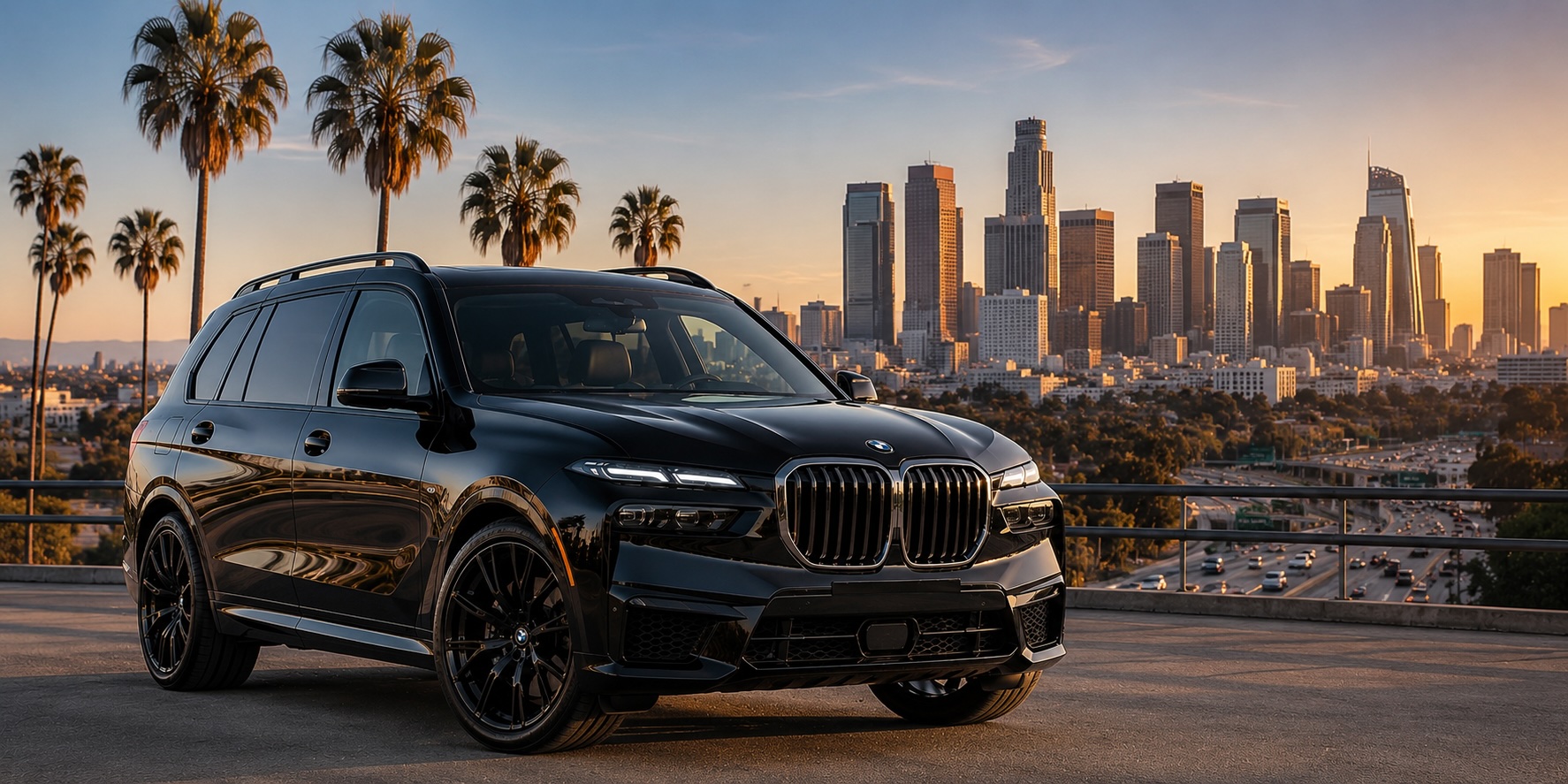 Black and White Car Rental - Beverly Hills - Los Angeles